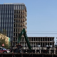 Amsterdam University de-construciton