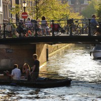 Taking advantage of a sunny day