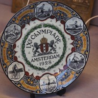Olympic commemorative plate 1928