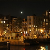 Moon over the Sluises