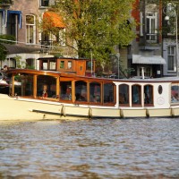 Hilda Saloon boat on the Amstel River