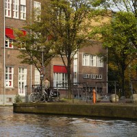 Amsterdam University corner