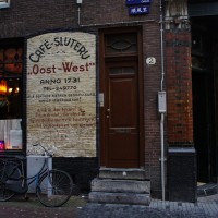 Cafe East-West, on the Nieuwemarkt