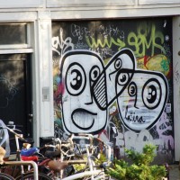 Random street art, Prinsengracht