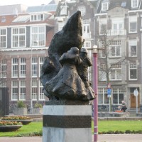 War Monument on the Museumplein, near the occupiers