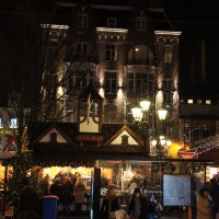 Little winter market on Leidseplein