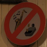 Pan-handling musicians are NOT allowed on the patio.