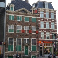 Rembrandt's House (with the green windows)