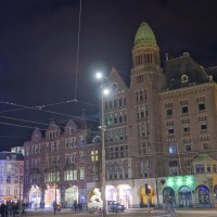 South-east side of the Dam Plaza and the diamond center in the historic Heredium Building