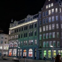 North side of the Dam Plaza and the ABN AMRO bank building
