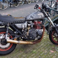 In case you couldn't tell, this is a racing bike, according to the plaque.