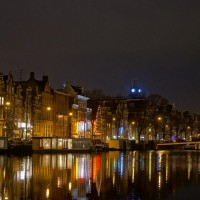Houses along the inner Amstel