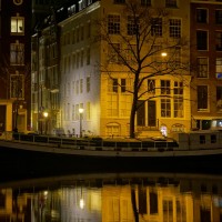 Houses along the inner Amstel