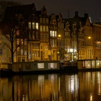 Houses along the inner Amstel