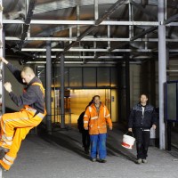 Construction to extend the Station Zuid shops
