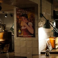 Inside the tasting room of the 'de Prael' brewery, (Bierbrouwerij Proeflokaal)