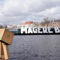 Magere means 'Skinny' and Brug means 'bridge'