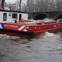 The fire boat, like the fire truck...but more awesome.