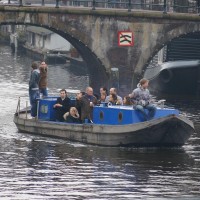 First party boat of the season. They still look a bit cold.