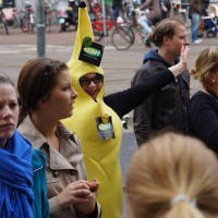 Love ME!!! Hug Me!!! Lush cosmetics, natural as a banana.