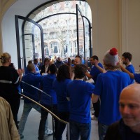 Whipping line for a free shirt