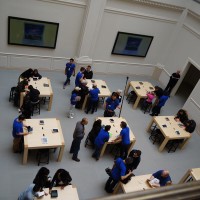 Apple store will be very good for Amsterdam. Nice monitors!