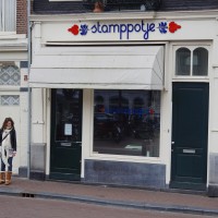 Girls contemplating Stamppot, mmm, or just spaced out.