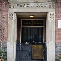 Entrance to a hofje (an inner courtyard with inward-facing houses)