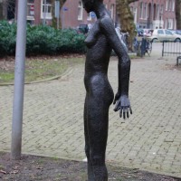 Statue in a park near Westerpark