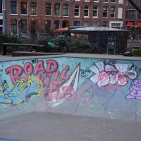 Skate park near Westerpark