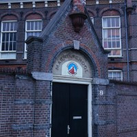 Used to be a school, now an outdoor sports store.