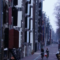 Shutters and retractable entrance steps.