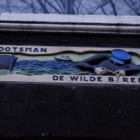 Harbor Pilot and the Wild Sea (rough big waves) house plaque from 1619