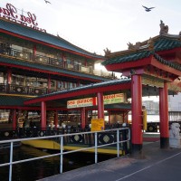 The Sea Palace - floating Chinese restaurant in the Amsterdam Harbour.