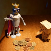 Super King Bender demands more cash from Danbo