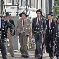 German guys on their year of Journey meeting in Amsterdam