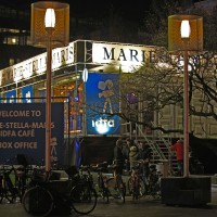 Marie Stella Maris IDFA film festival is now in Rembrandtplein instead of the horrible "Winter Wonderland" of previous years